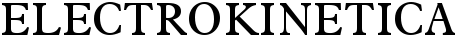 Electrokinetica